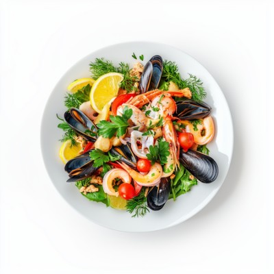 Фирменное блюдо Морской гриль прованс - купить в Курилово